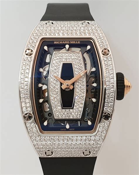 richard mille all diamond|richard mille diamond watch price.